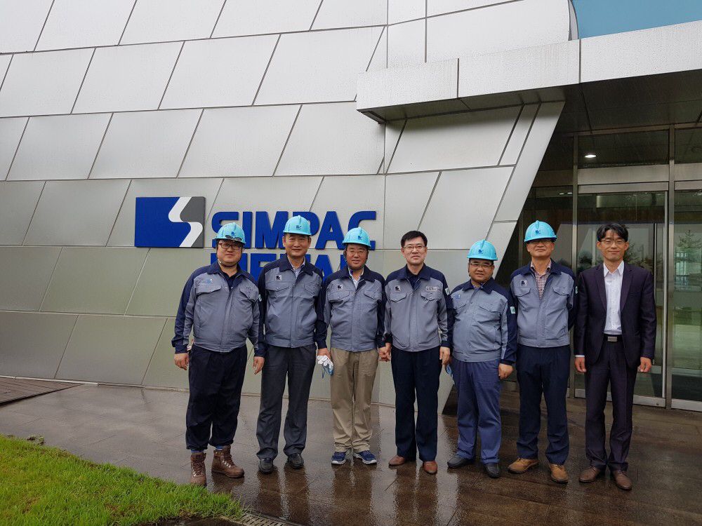 Group leaders visited Korea customers